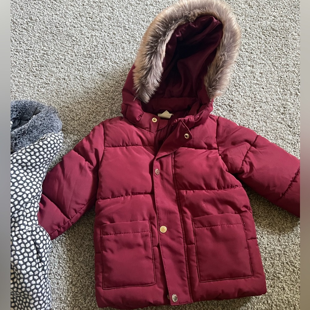 H&M puffer jacket toddler 9m